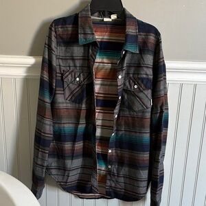 Roxy Multicolor Striped Shirt